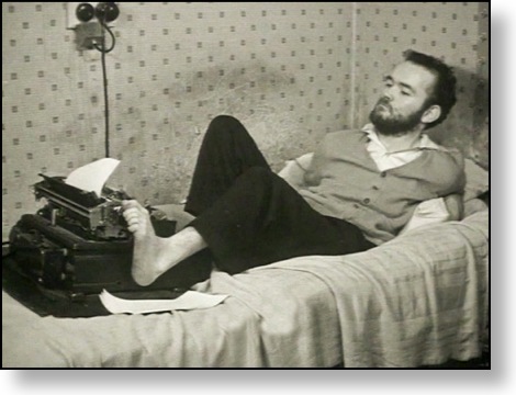 Christy Brown (1932-1981), an  Irish writer and painter who had cerebral palsy and was able to write or type only with the toes of one foot. His most recognised work is his autobiography; titled My Left Foot. This picture shows Christy tying with his foot from christybrown.info.